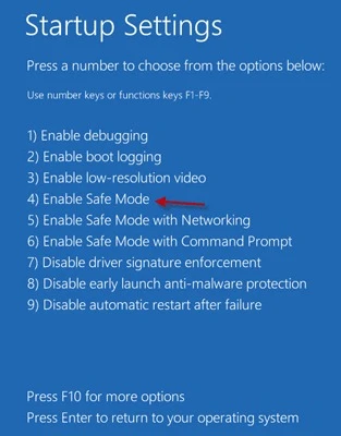 Lấy lại quyền Admin Win 10 thông qua Safe Mode