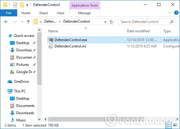 Tắt Windows Defender trên Win 10 bằng công cụ hỗ trợ