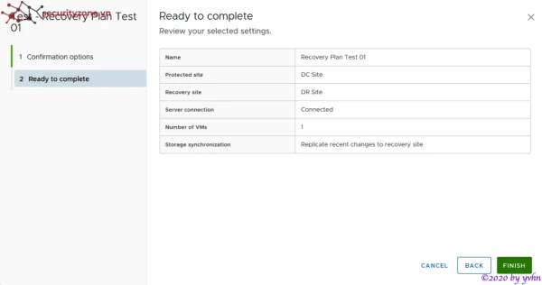 Phần 4 - Triển khai VMware Site Recovery Manager (SRM) trên nền tảng ảo hóa VMware vSphere