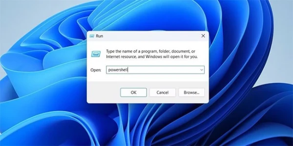 Sử dụng Run hoặc File Explorer để mở PowerShell